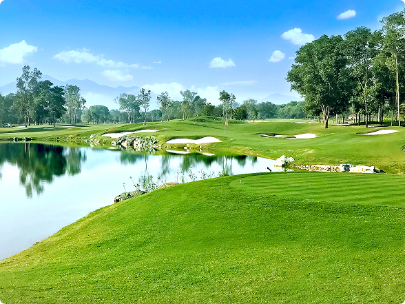 THE 55-HOLE GOLF PARADISE AMIDST THE MAJESTIC DONG MO LAKE